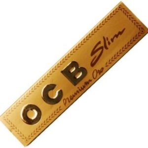 OCB Gold Slim Paper 109 x 44 mm – Tai ne tiesiog popieriai, tai aukso standartas