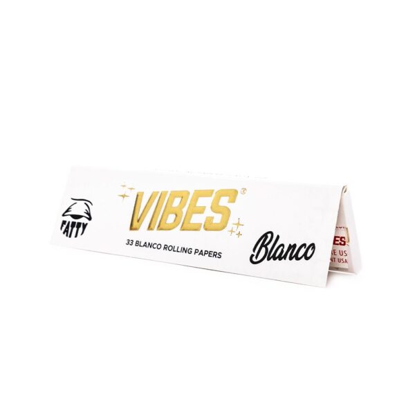 VIBES Rolling Papers Fatty Blanco Ultra Wide – Kai nori sukti kaip tikras meistras