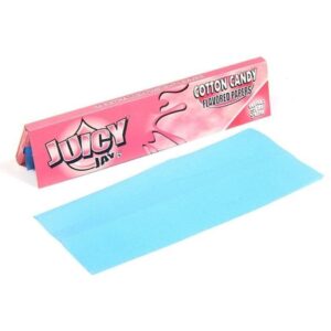 Juicy Jay King Size Cotton Candy Rolling Papers – Saldus skonis